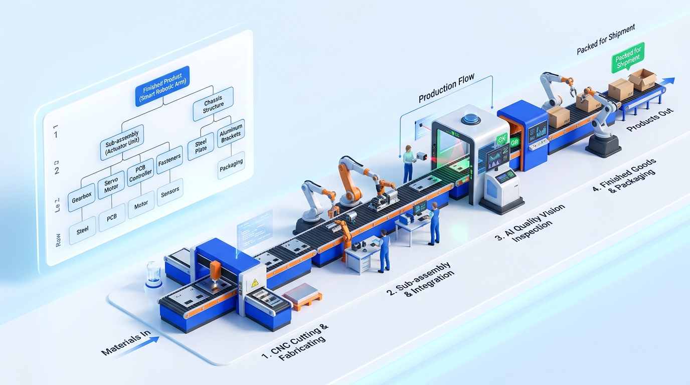 Định Mức BOM Đa Cấp