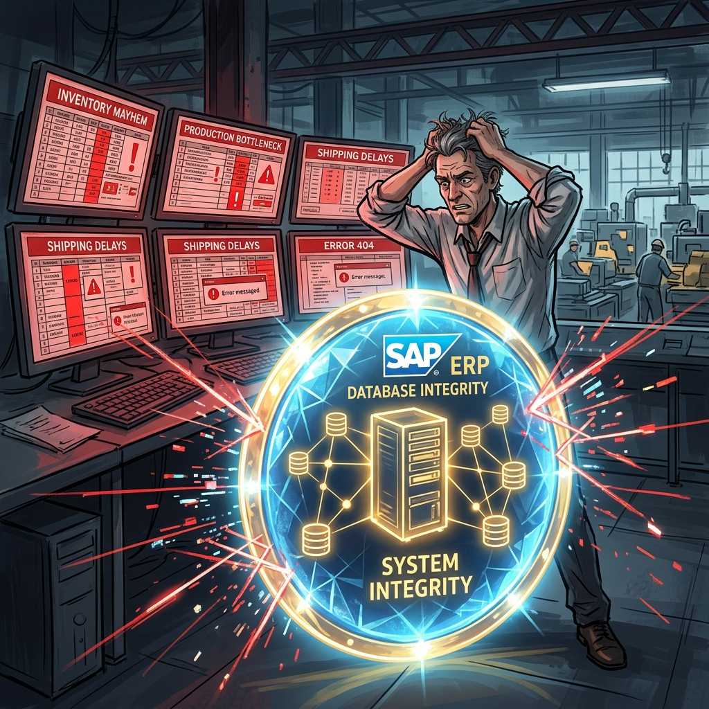 SAP ERPシステムは工場全体の管理課題をどのように解決するのか？