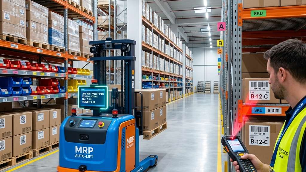 MRP 物料计划流程和自动化仓库
